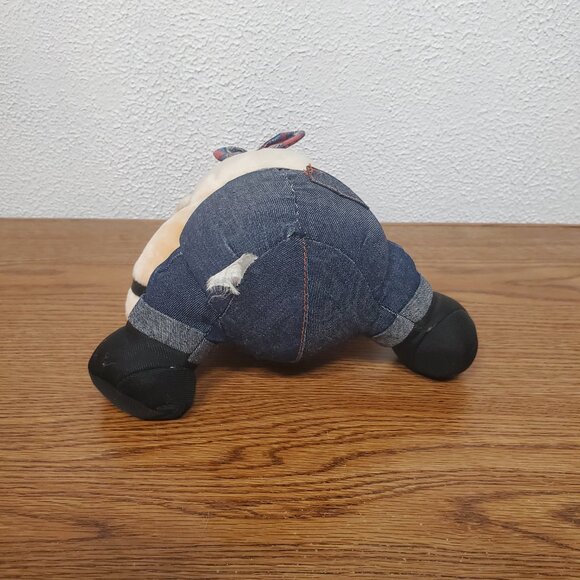 Plush Harley Davidson Hog Pig Biker 9" Stuffed Animal - Picture 5 of 5